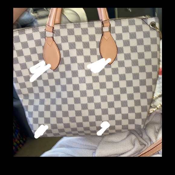 Checkered Tote Bag Lv - Picture 2 of 5